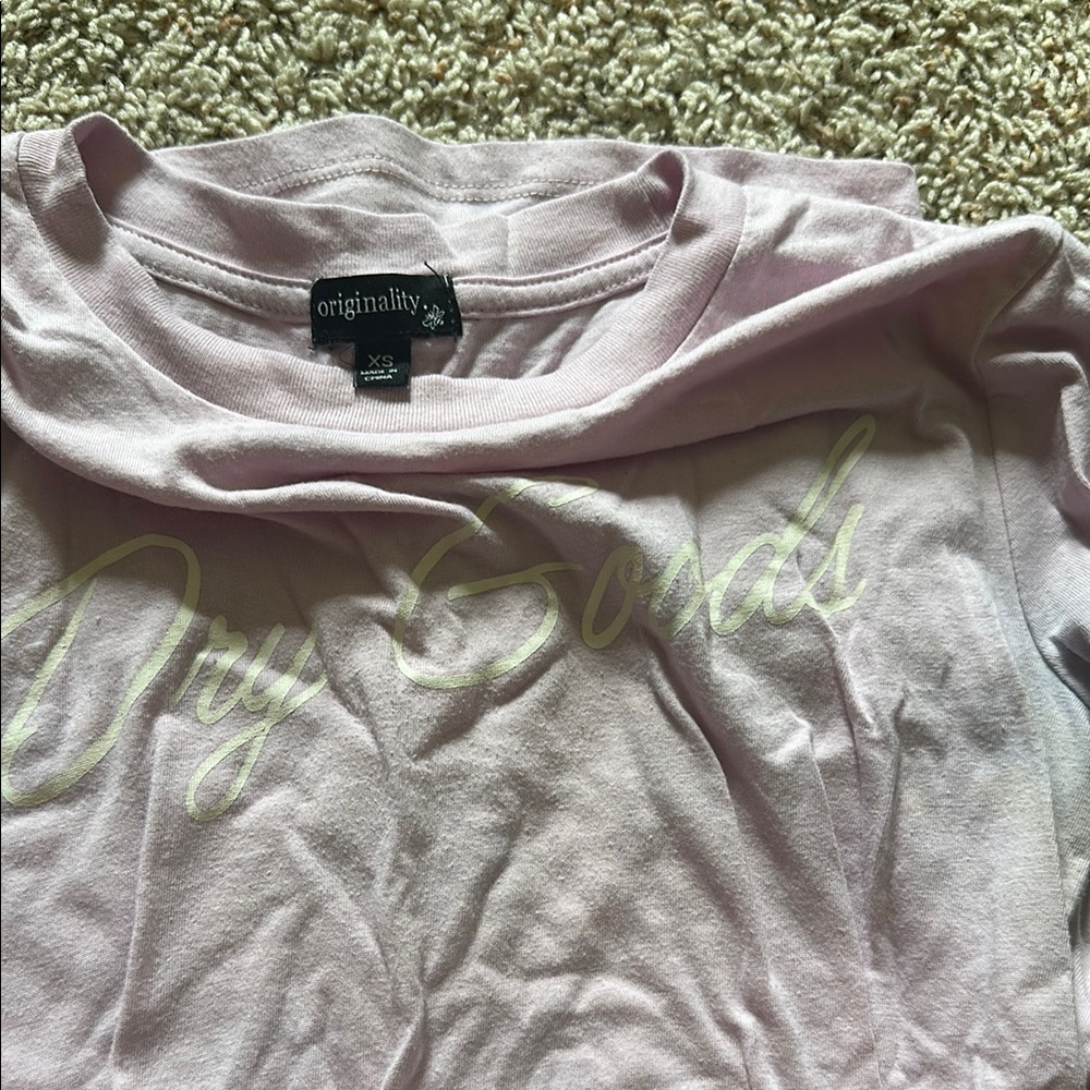 Originality Pink Graphic Tee